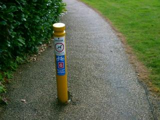 National cycle route marker