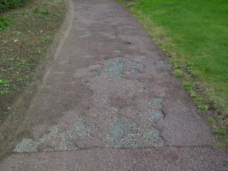 Poor surface of Redway