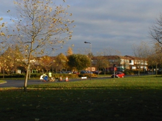 Enlarging a roundabout