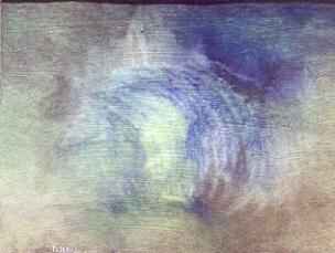 Seascape-Mixed media on cardboard/1992-93