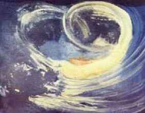 Seascape-Mixed media on cardboard/1992