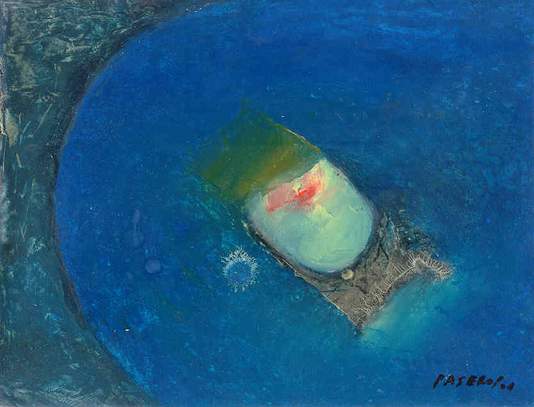 Oil on paper/2001