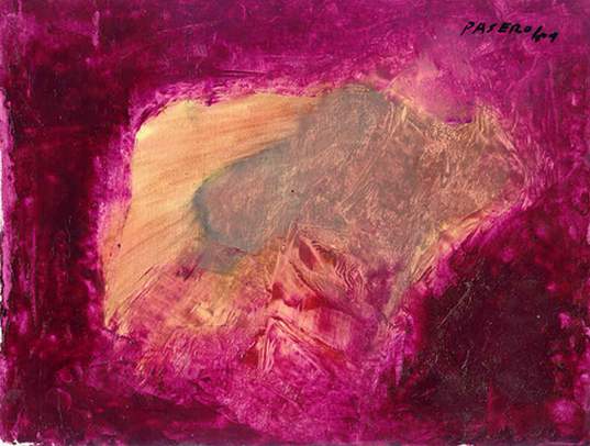 Oil on paper/2001
