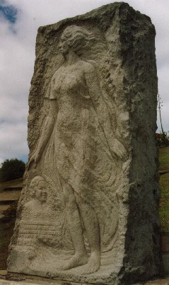 Monumento a A. Storni en Mar del Plata
