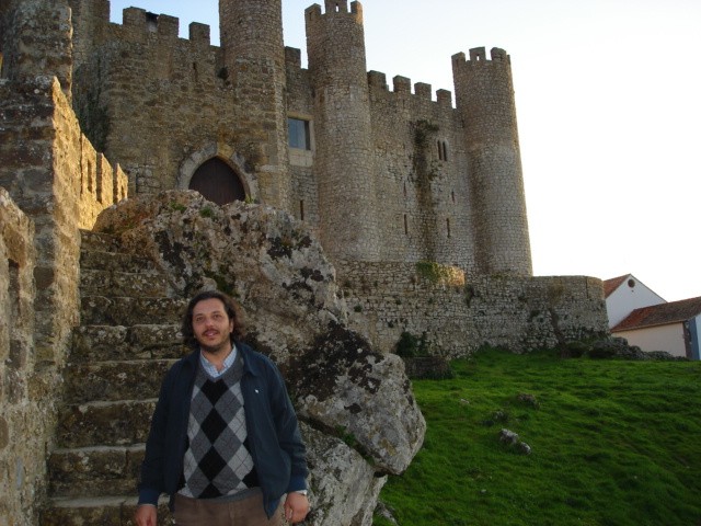 Carlos A. Pasero en Obidos, Portugal