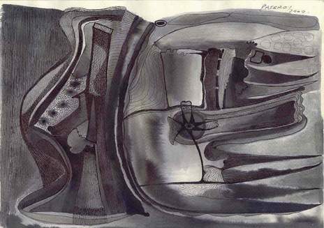 ink on paper/2000