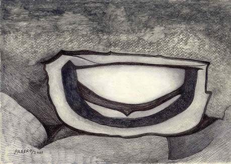 Mixed media on paper/2001