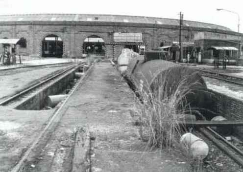 Old locomotives adjustment workshop, San Martin station