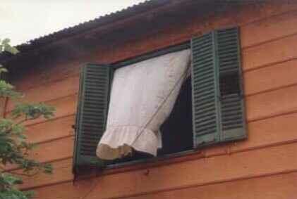 Typical window, La Boca district