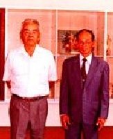 Master Shigeru Nakamura and Seikichi Odo