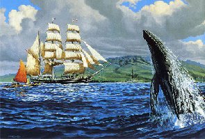 Whaling industry brings more Western sailors to the shores of Okinawa