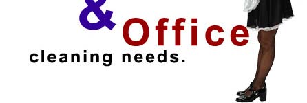 we can help you with all your home and office cleaning needs