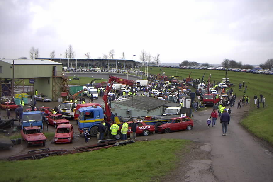 The view over the pits at Civil War 3...Click Here to see more pictures taken by Scott J Keith.