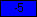 Blue color marker. Example.