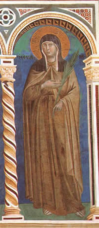 Santa Clara de Giotto