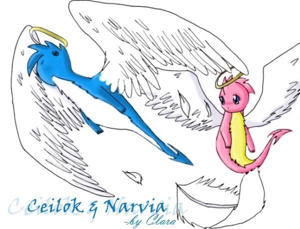 Ceilok & Narvia, by Clara