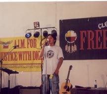 RUSSELL BLACKSMITH, Oglala Lakota Youth Speaker