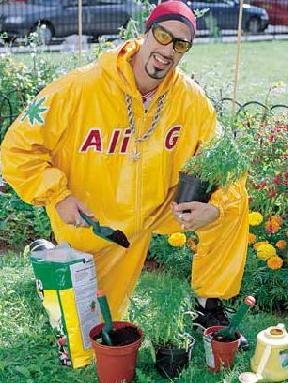 Ali G - Gardener extrodinare