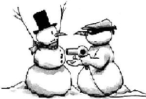 Snow Man Robbery