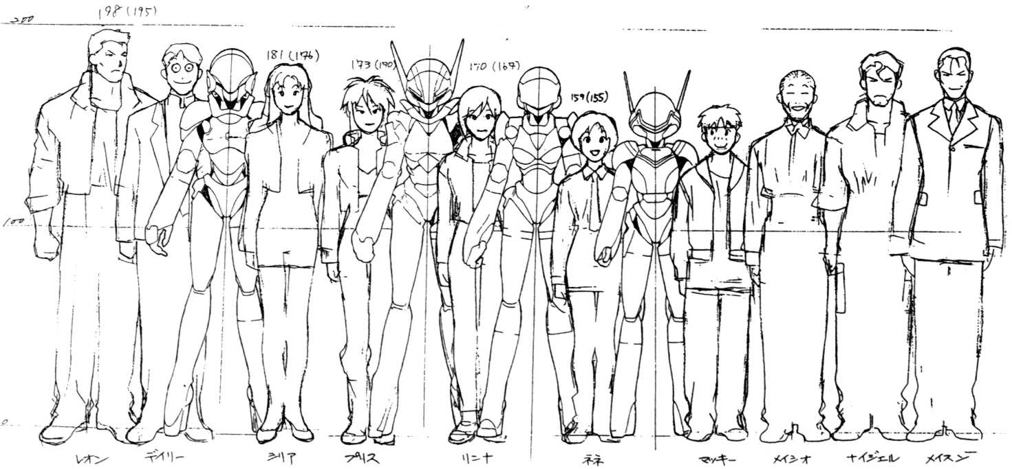 Nene is short. Leon is tall.