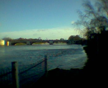 High Tide at Riverbank, East Molesey