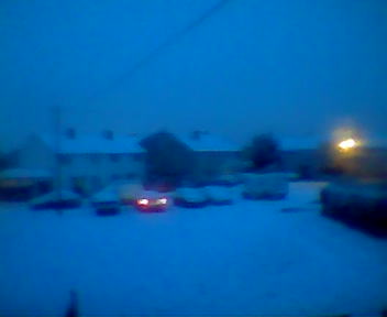 Dawn as the South-East wakes up to Snow