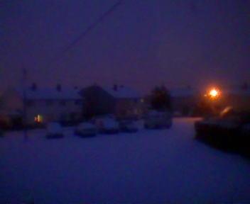 Dawn as the South-East wakes up to Snow