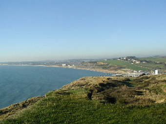 Weymouth Bay overlooking Portland Bill, Weymouth