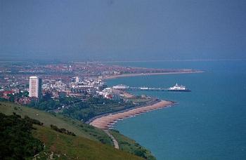 View of Eastbourne from Beachy Head
