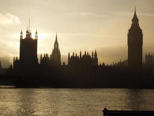 Westminster at sunrise, LONDON