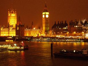 Westminster at night, LONDON