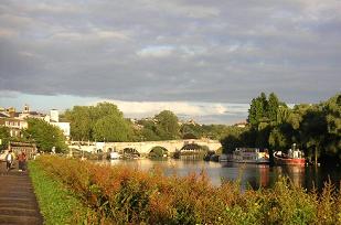 Facing South towards Richmond Bridge, RICHMOND