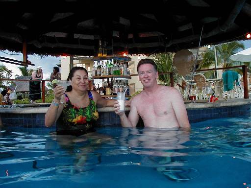 Alan Wheeler and his wife