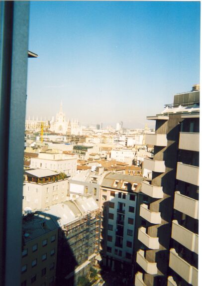 View from my room, the Duomo (big church)