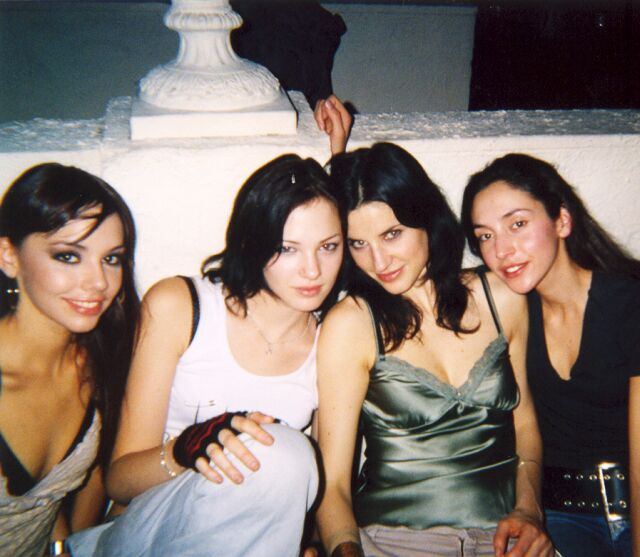 Courtney, Leah, Rosa & Aracelli from da Santa Sofia Crew