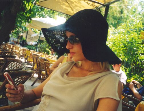 Renee, my travelmate from Holland. She went back home earlier.