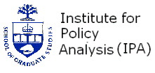 Institute for Policy Analysis - University of Toronto