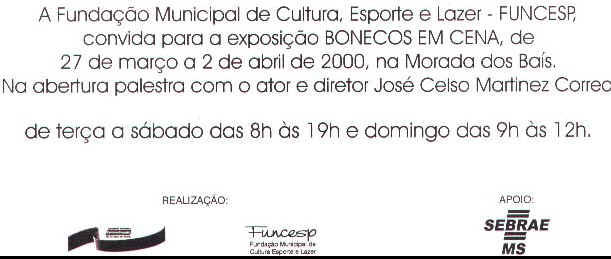 Convite para a exposi��o (verso)