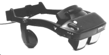 Casco i-glasses de i-O Display Systems