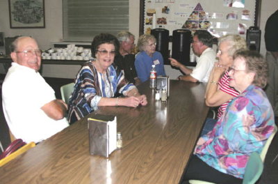 Reese table earnest discussion