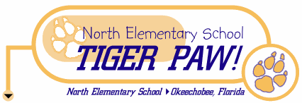 North Elementary School Tiger Paw!