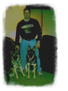 Terry with Kobe and Dakota