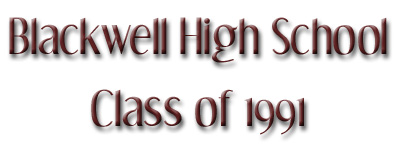 Blackwell High School Class of 1991