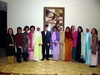 Ibu-ibu dengan Ustadz setelah sholat Idul Adha, 2003