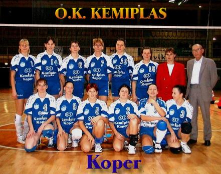 Volley club KEMIPLAS Koper  - Slovenia