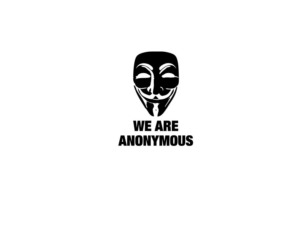 We Are Anonymous