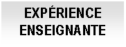 Cuadro de texto: EXP&Eacute;RIENCE ENSEIGNANTE