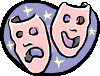 Theatrical Masks: Tragedy and Comedy