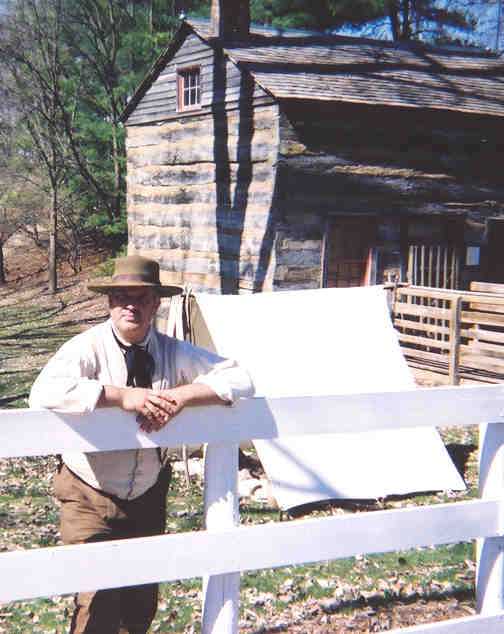 By the early 1830s, access to goods from as far away as St. Louis and New Orleans allowed some men in the Mineral District to dress as stylish as some of their Eastern counterparts.(Credit: Rusty Ayers, 2003.)