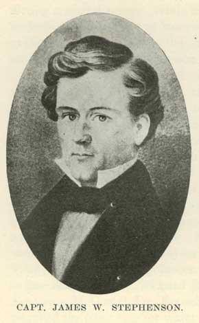 James W. Stephenson
(Source: Frank Stevens, The Black Hawk War.)